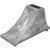 Buyers WC1267 - Aluminum Wheel Chock, 7" x 6", Heavy-Duty, Secure Vehicle Parking & Servicing