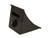 Buyers WC2556A - Heavy Duty Rubber Wheel Chock with Molded Handhold, 10.25" x 7" for Secure Parking & Servicing