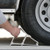 Buyers WC7118A - Aluminum Wheel Chock with Ribbed Slope for Secure Parking & Servicing of Trucks and Semis
