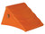 Buyers WC8118 - Orange Polyurethane Wheel Chock for Secure Vehicle Parking & Servicing