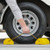 Buyers WC9642Y - Composite Wheel Chock Set, Yellow, Recycled Plastic, Secure Vehicle Parking & Servicing