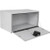 Buyers 1702205 - 18x18x36 Inch White Steel Underbody Truck Toolbox with Paddle Latch & Lock