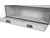 Buyers 1702415 - 60" x 18" x 18" White Steel Underbody Truck Toolbox with Drop Door, 2 T-Handle Latches, and Lock