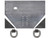 Buyers 1809027A - Heavy-Duty Custom Fabricators Hitch Plate, 3/4" Thick Steel, for Versatile Towing Solutions