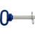 Buyers 66122 - Durable Poly-Coated Steel Hitch Pin with Blue Handle, 7/8" x 4-1/2"
