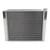 162422 19" X 24" CHEVY ALUMINUM RACING RADIATOR: 2 ROW, DOUBLE PASS