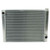 American Radiator 162621 - 19" x 26" Chevy Aluminum Racing Radiator, 2 Row, Single Pass