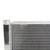 162722 19" X 27.5" CHEVY ALUMINUM RACING RADIATOR: 2 ROW, DOUBLE PASS