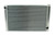 163121 19" X 31" CHEVY ALUMINUM RACING RADIATOR: 2 ROW, SINGLE PASS