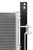 American Radiator 650822 - Condenser for International, Navistar, 1993-2001 2000, 8000, 9200