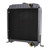 409898 CASE IH SKIDSTEER RADIATOR MODELS 1840 1845C: OEM 1347609C1, 301877A2, A173415, 301877A1, A173886, 252930A1