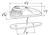 Grote 46543-5 - Amber Triangular Cab Marker Lamp, Acrylic Lens, Retail Pack