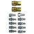 S-210 1/4" 12 PIECE COUPLER KIT M
