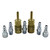S-212 7 PIECE M STYLE COUPLER 1/4"