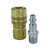 711 1/4'' M STYLE COUPLER / PLUG