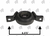 2280-20 HONDA CRV CENTER BEARING 02-