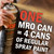 620-1450 SEYMOUR MRO INDUSTRIAL HIGH-SOLIDS SPRAY PAINT, OMAHA ORANGE - 16 OZ