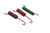 NewStar S-8941 - Brake Spring Kit for 2086 & 2086DD Emergency Brake Shoes (2 Red, 1 Green Springs)