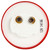 Truck-Lite 30200R3 - 30 Series Incandescent Red Round Marker Clearance Light, One Bulb, PC, PL-10, 12V, Bulk