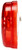 Truck-Lite 30200R3 - 30 Series Incandescent Red Round Marker Clearance Light, One Bulb, PC, PL-10, 12V, Bulk