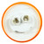 Truck-Lite 3050A-3 - Signal-Stat LED Yellow Round 6 Diode Marker Clearance Light, P2, PL-10, 12V, Bulk
