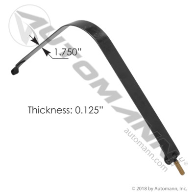 AUTOMANN M203527 Fuel Tank Strap - Freightliner M2