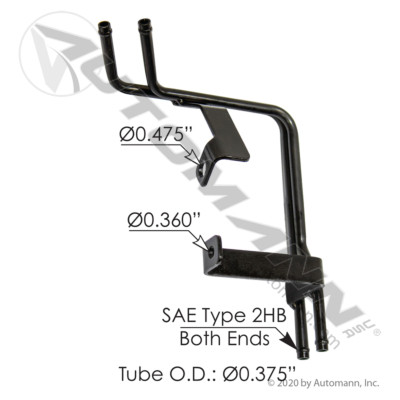 AUTOMANN 561.46710 Freightliner Coolant Tube