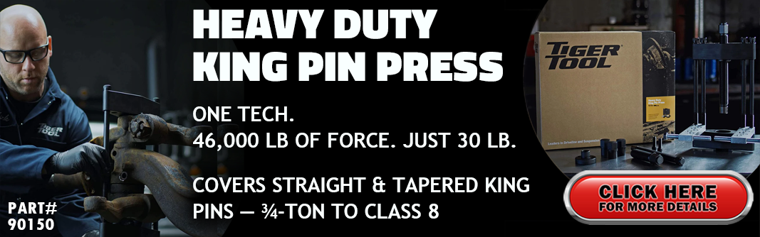 Tiger Tool 90150 Heavy-Duty King Pin Press