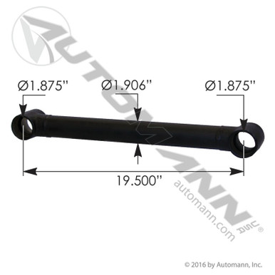 Cabin Torque Rod Kenworth Poly TMR59019UB | KAHGO Truck Parts