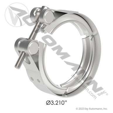 トラック　バンチ系ハンドル　285mm AUTOMANN 561.29321A Volvo Mack Exhaust Clamp
