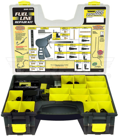 800-300 NYLON FUEL LINE REPAIR KIT - CONTAINS 104 PIECES - Sadler