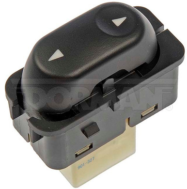 901-327 POWER WINDOW SWITCH - FRONT RIGHT AND REAR, 1 BUTTON