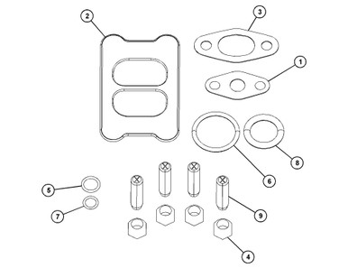 CAT 269-9174 Turbo Install Kit