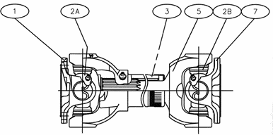 211987 Spicer 202990-1 Drive Shaft