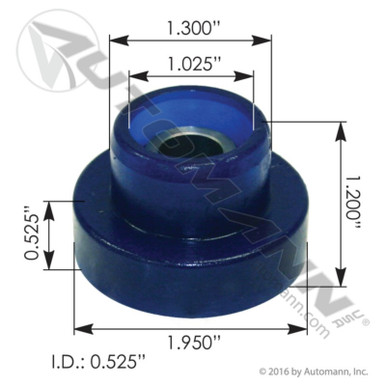 AUTOMANN M203075UB Peterbilt Radiator Bushings