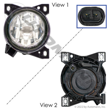 AUTOMANN Kenworth Fog Lamp - 564.59057