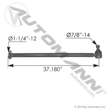 AUTOMANN 463.DS1313 Mack Drag Link 37.18