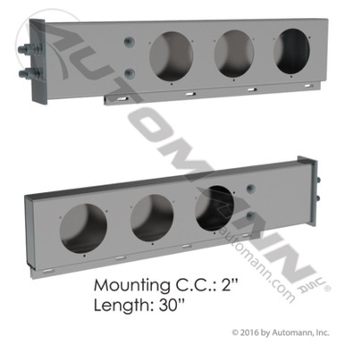 Automann Light Box AUTOMANN Light Bar: 2pc SS Set