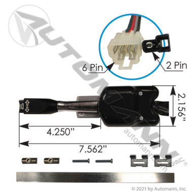 AUTOMANN Kenworth Turn Signal Switch