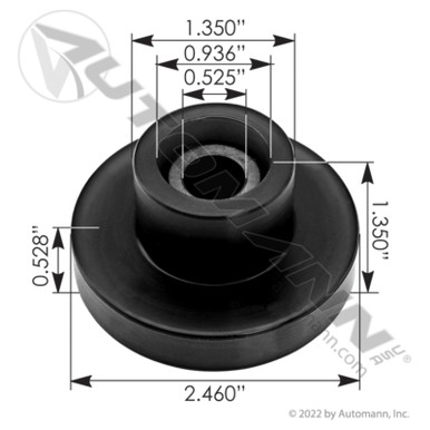 M46730 FREIGHTLINER EXHAUST MOUNT BUSHING - Sadler Power Train Inc