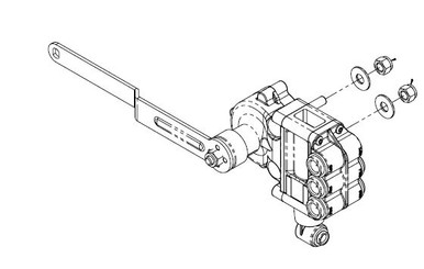 hal　854040 Haldex 90555404 Height Control Valve