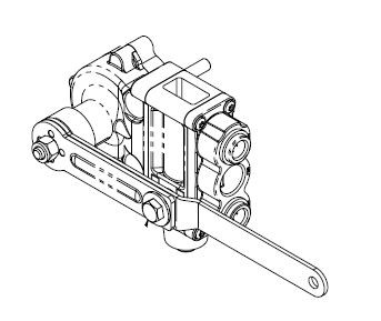 Haldex 90555094 Height Control Valve