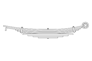 43-1337 FORD F450 REAR LEAF SPRING - Sadler Power Train Inc