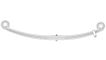 46-1494 FREIGHTLINERFRONTLEAFSPRING - Sadler Power Train Inc