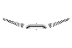 83-273 REYCO REAR LEAF SPRING - Sadler Power Train Inc