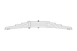 TRA3223 NEWAY TRAILER LEAF SPRING - Sadler Power Train Inc