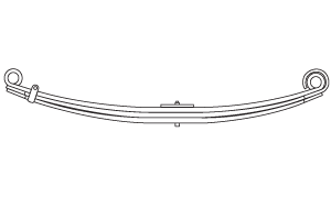 59440 Spring 59-594 KENWORTH FRONT LEAF SPRING - Sadler Power Train Inc