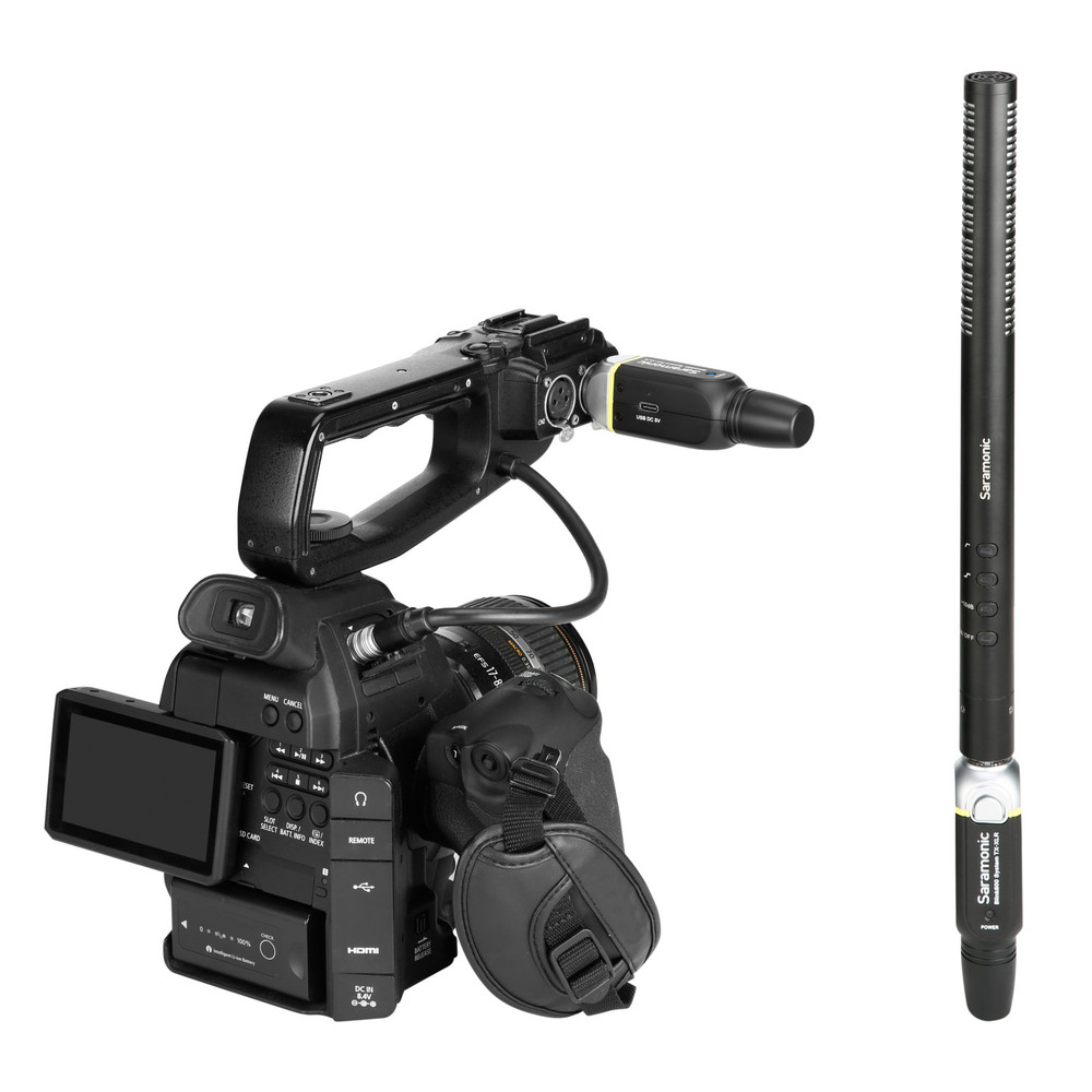 Blink 800 B2 5.8GHz Wireless Plug-On XLR System for Dynamic and Battery-Powered Microphones with Plug-In XLR Receiver