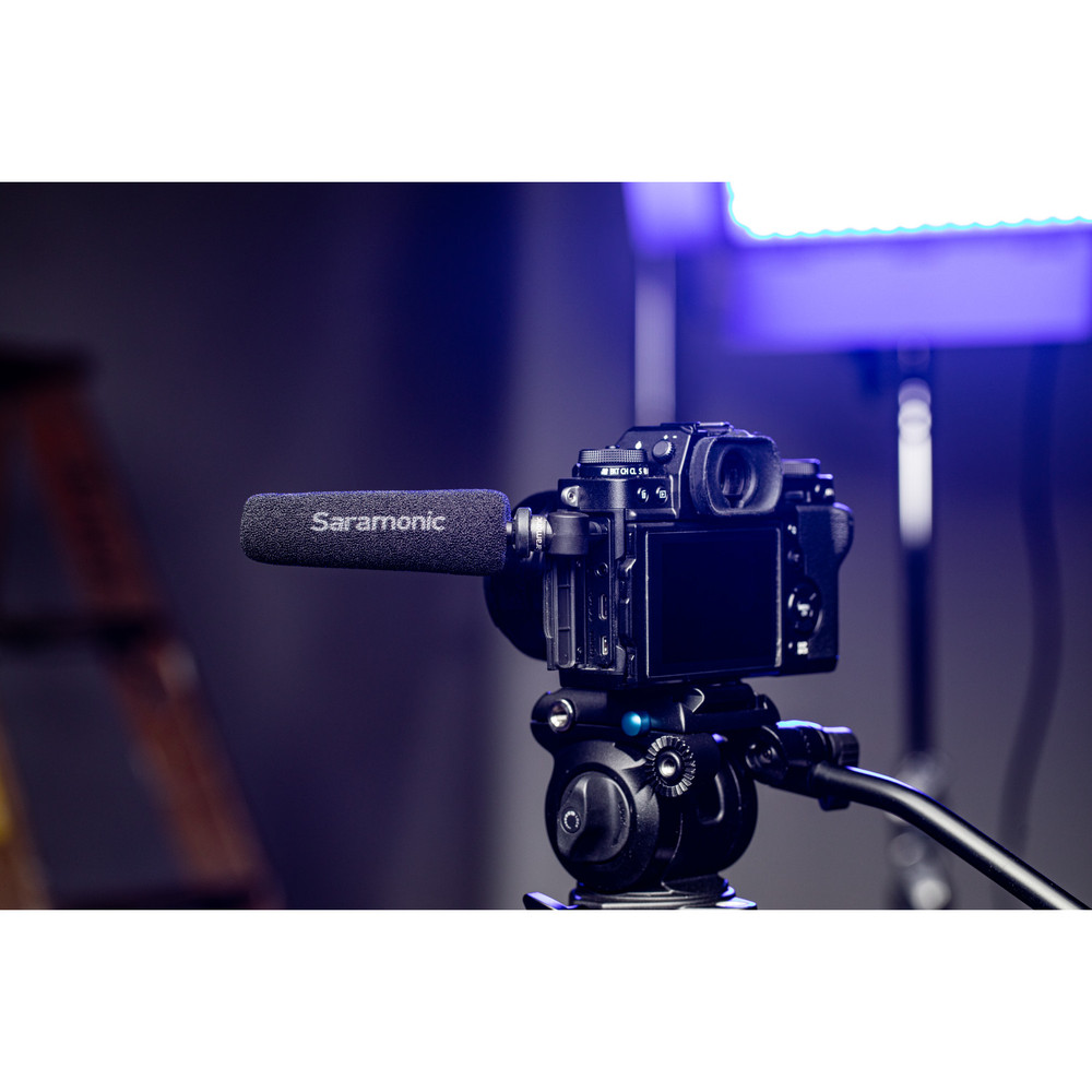 SmartMic5 Unidirectional Micro-Shotgun Microphone with 3.5mm TRS Output for Cameras, Recorders, Mixers, Wireless Transmitters and More