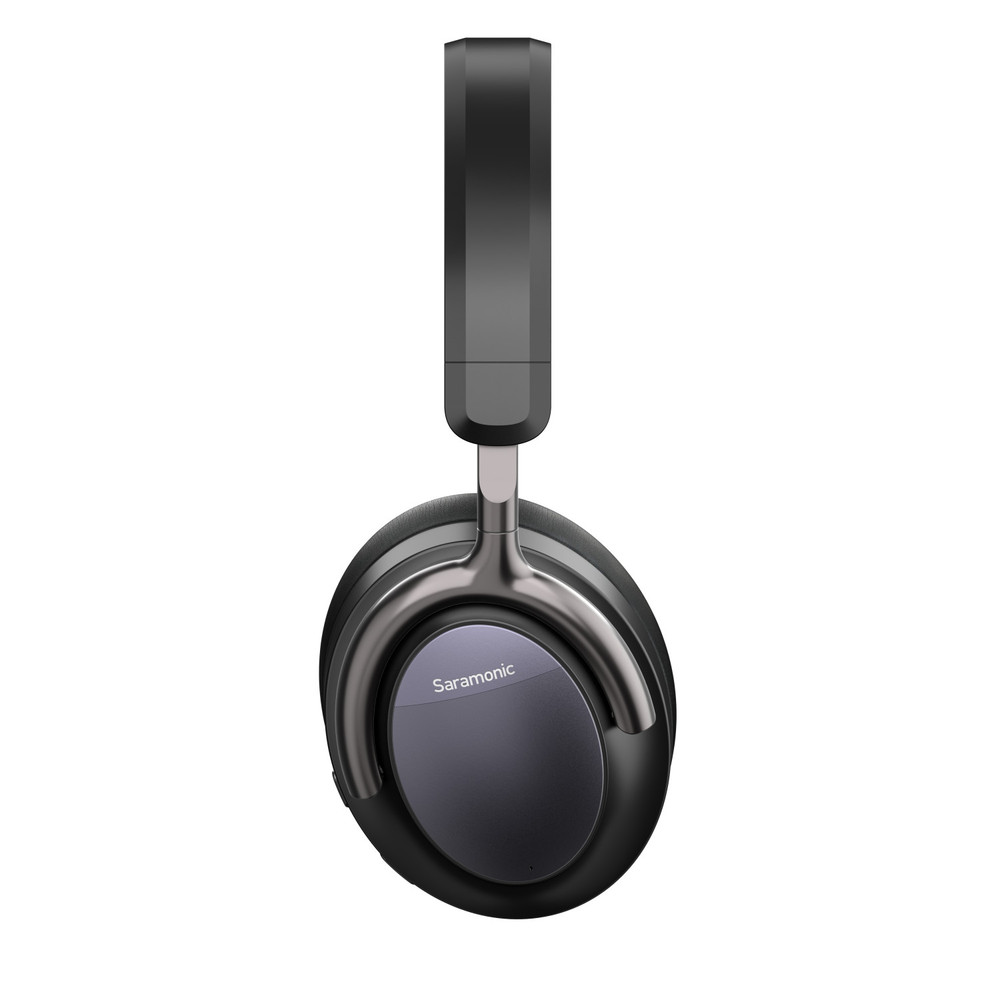 SR-BH900 Advanced Wireless Bluetooth 5.0 ANC and CVC 8.0 Noise-Cancelling Over-Ear Headphones with 40mm Drivers and Leather Earpads